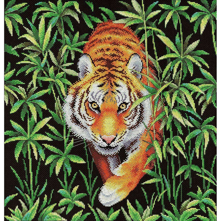 Master of the Jungle HB-756 Counted Cross Stitch Kit