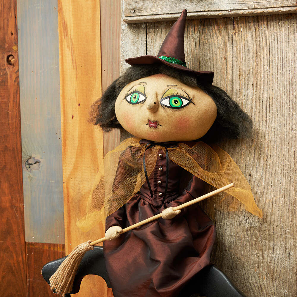 Matilda Witch Gathered Traditions Art Doll by Joe Spencer 1