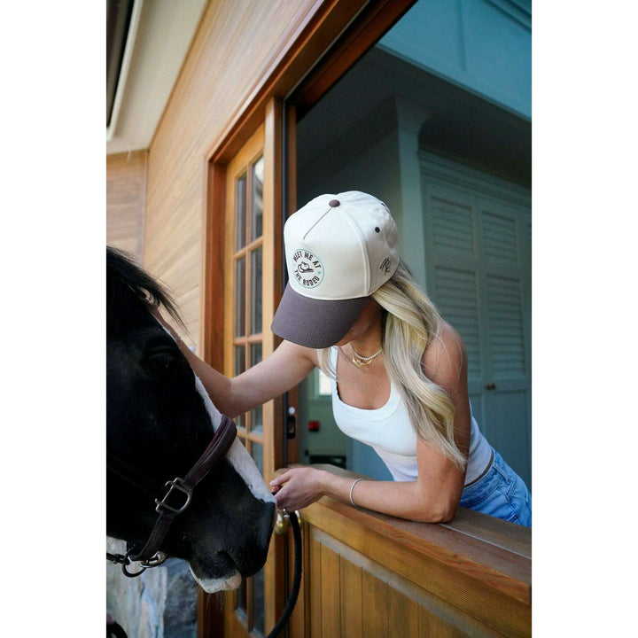 Meet me at the Rodeo - Brown Vintage Trucker Hat