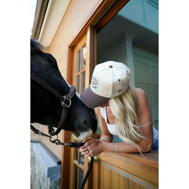 Meet me at the Rodeo - Brown Vintage Trucker Hat