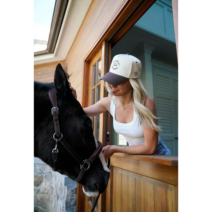 Meet me at the Rodeo - Brown Vintage Trucker Hat