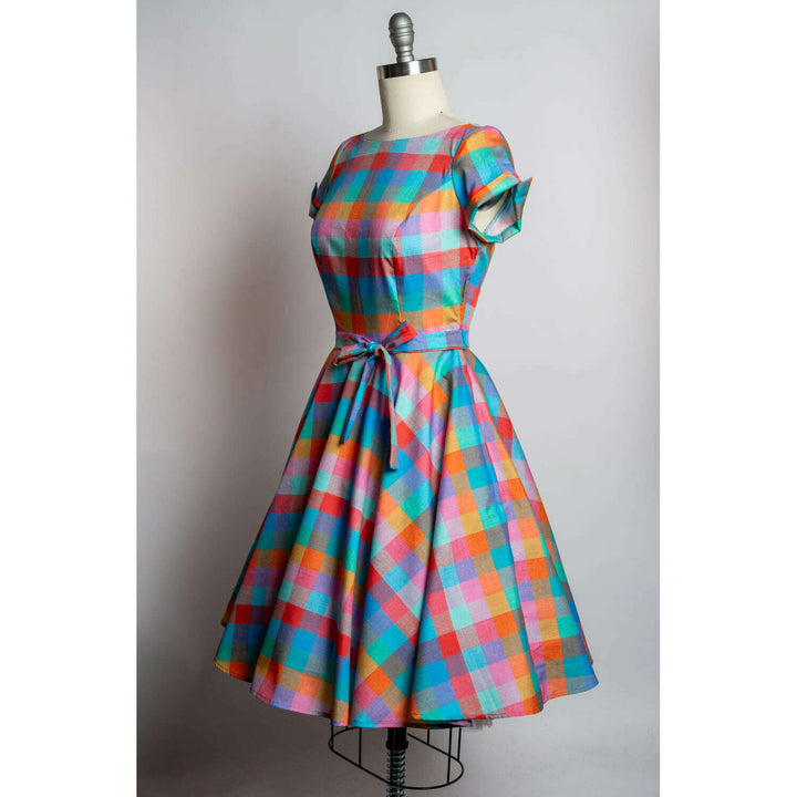 Melody Dress- Rainbow Sherbet