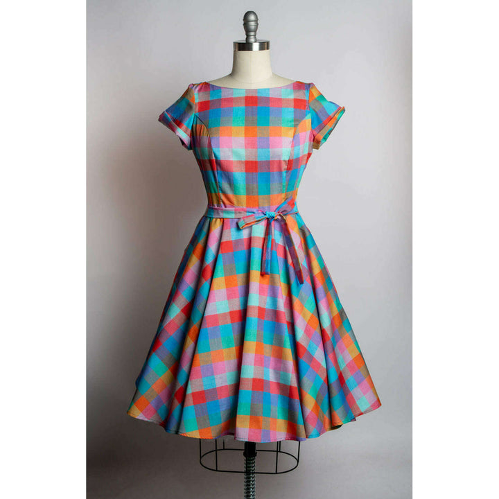 Melody Dress- Rainbow Sherbet