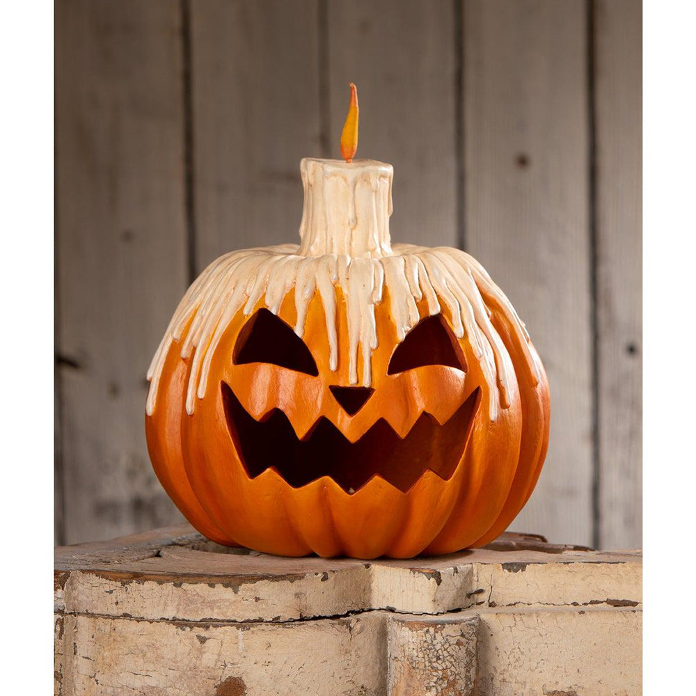 Melting Midnight Glow Pumpkin by Bethany Lowe Designs image