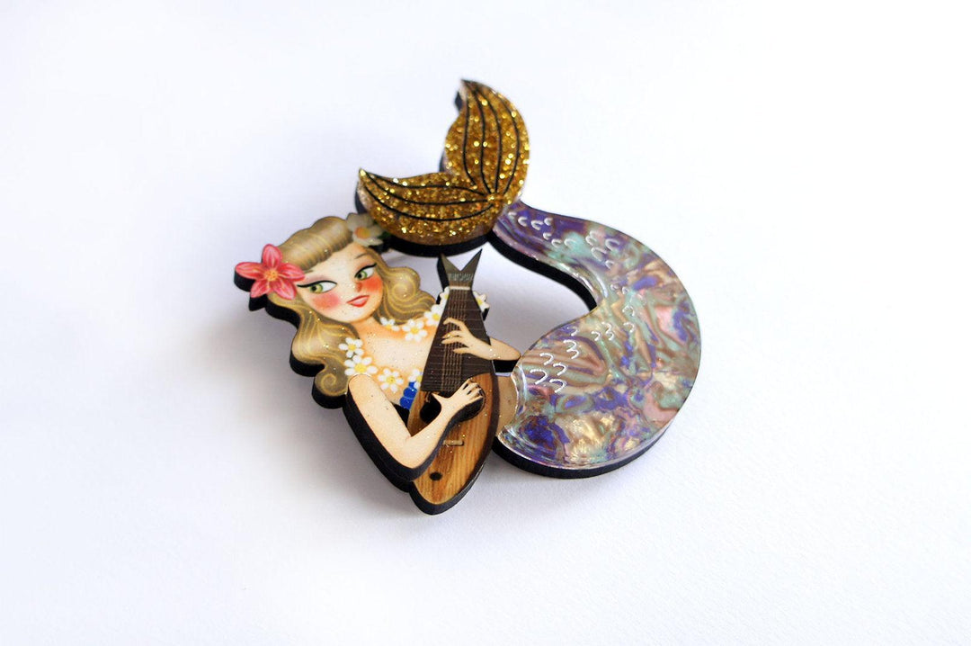 Mermaid Brooch by Laliblue - Quirks!