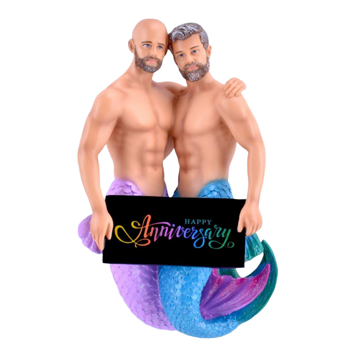 Merman Happy Anniversary by December Diamonds