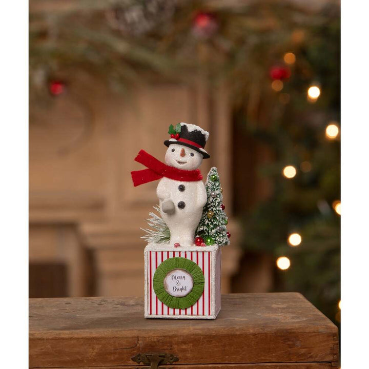 Merry & Bright Snowman by Bethany Lowe Designs