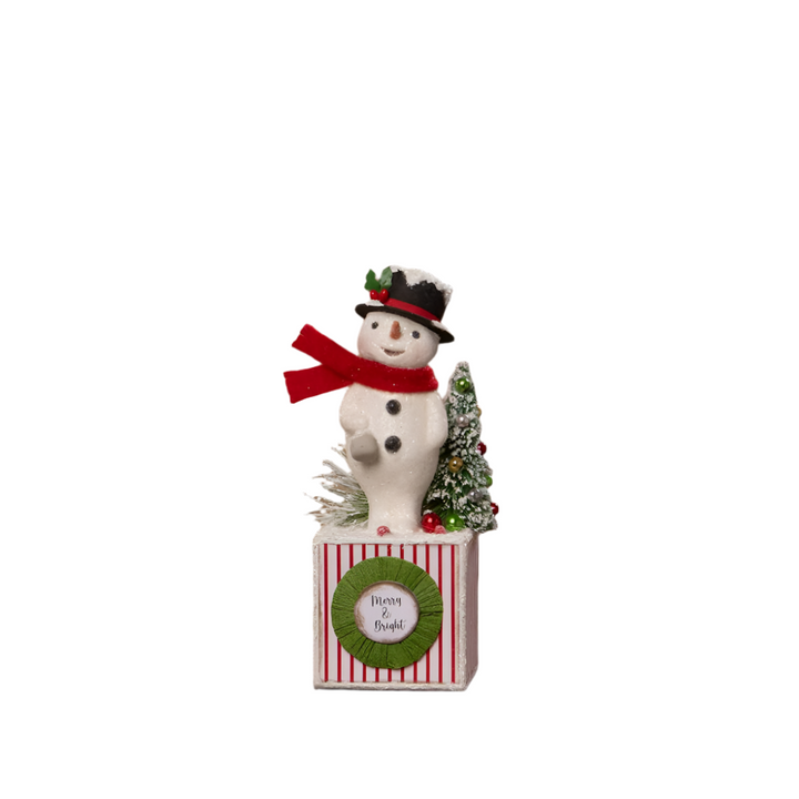 Merry & Bright Snowman by Bethany Lowe Designs