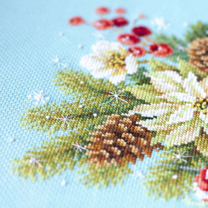Merry Christmas! 100-241 Counted Cross-Stitch Kit