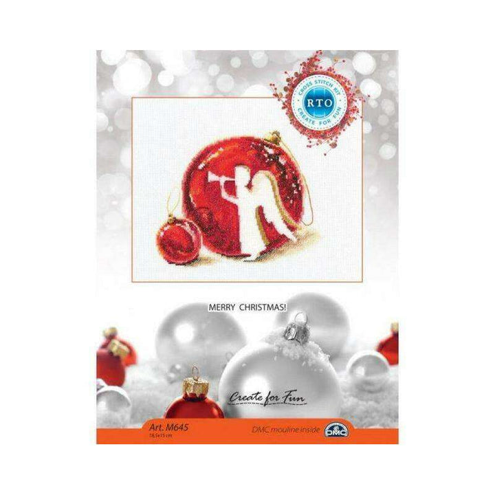 Merry Christmas! M645 Counted Cross Stitch Kit