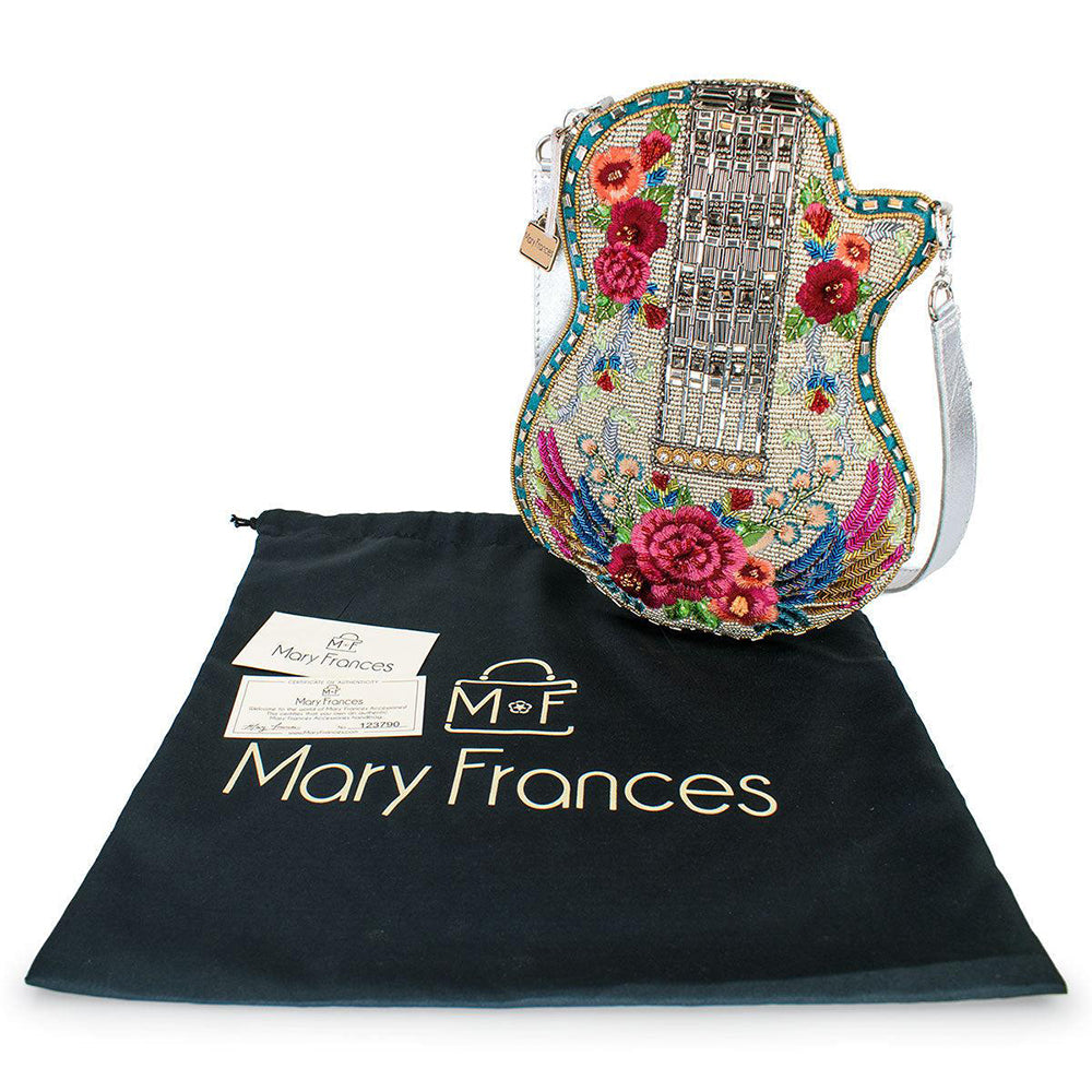 Metallic Melody Crossbody Handbag by Mary Frances image 6