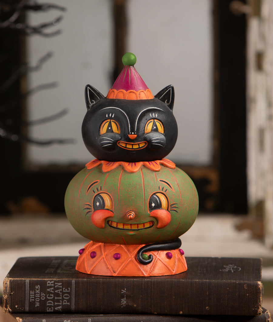 Jolly Jack-a-Melon Stack by Bethany Lowe Designs, halloween decor
