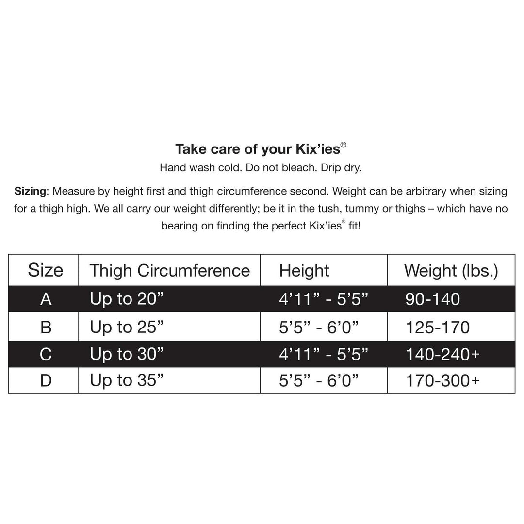 Michelle: Here's a netting they won't soon be forgetting. Petite to Plus Size Thigh Highs
