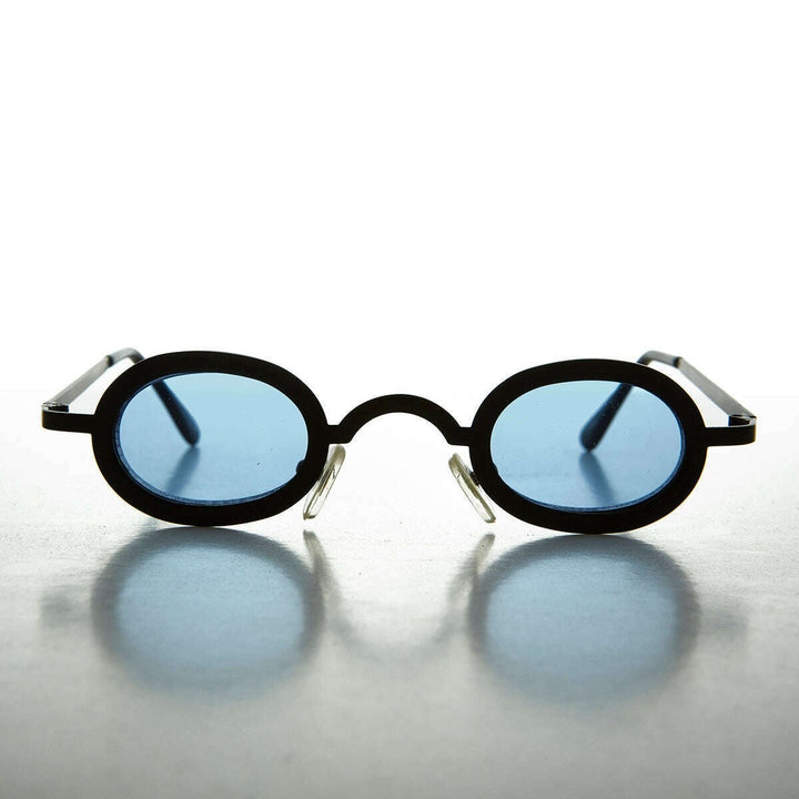 Micro Vintage Sunglasses with Tinted Lenses - Desert