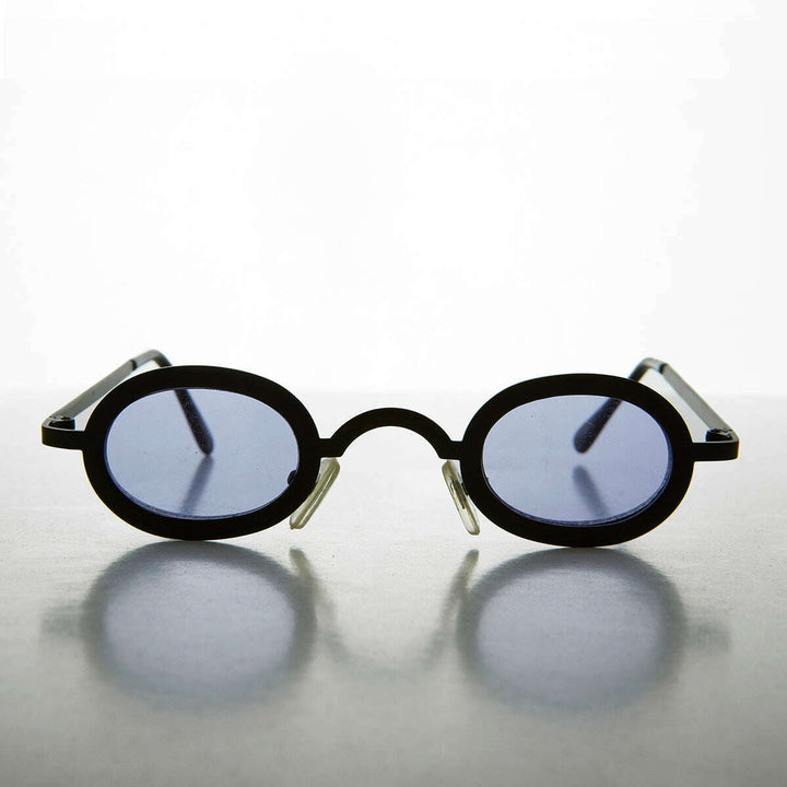Micro Vintage Sunglasses with Tinted Lenses - Desert