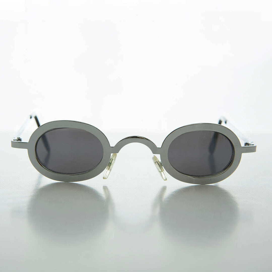 Micro Vintage Sunglasses with Tinted Lenses - Desert