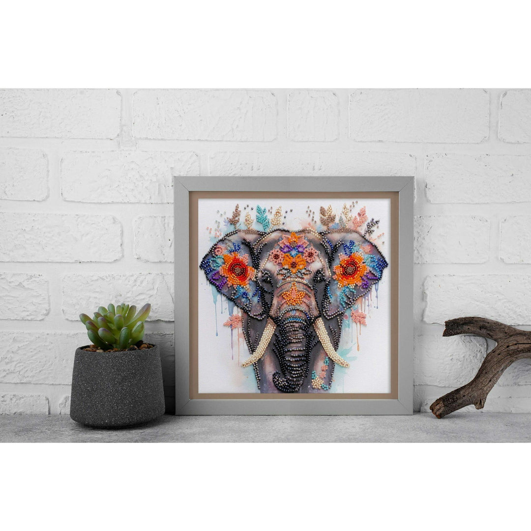 Mid-sized Bead Embroidery kit - Secrets of the east