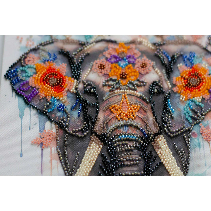 Mid-sized Bead Embroidery kit - Secrets of the east