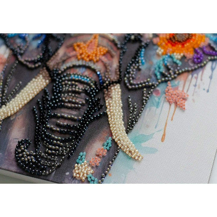 Mid-sized Bead Embroidery kit - Secrets of the east