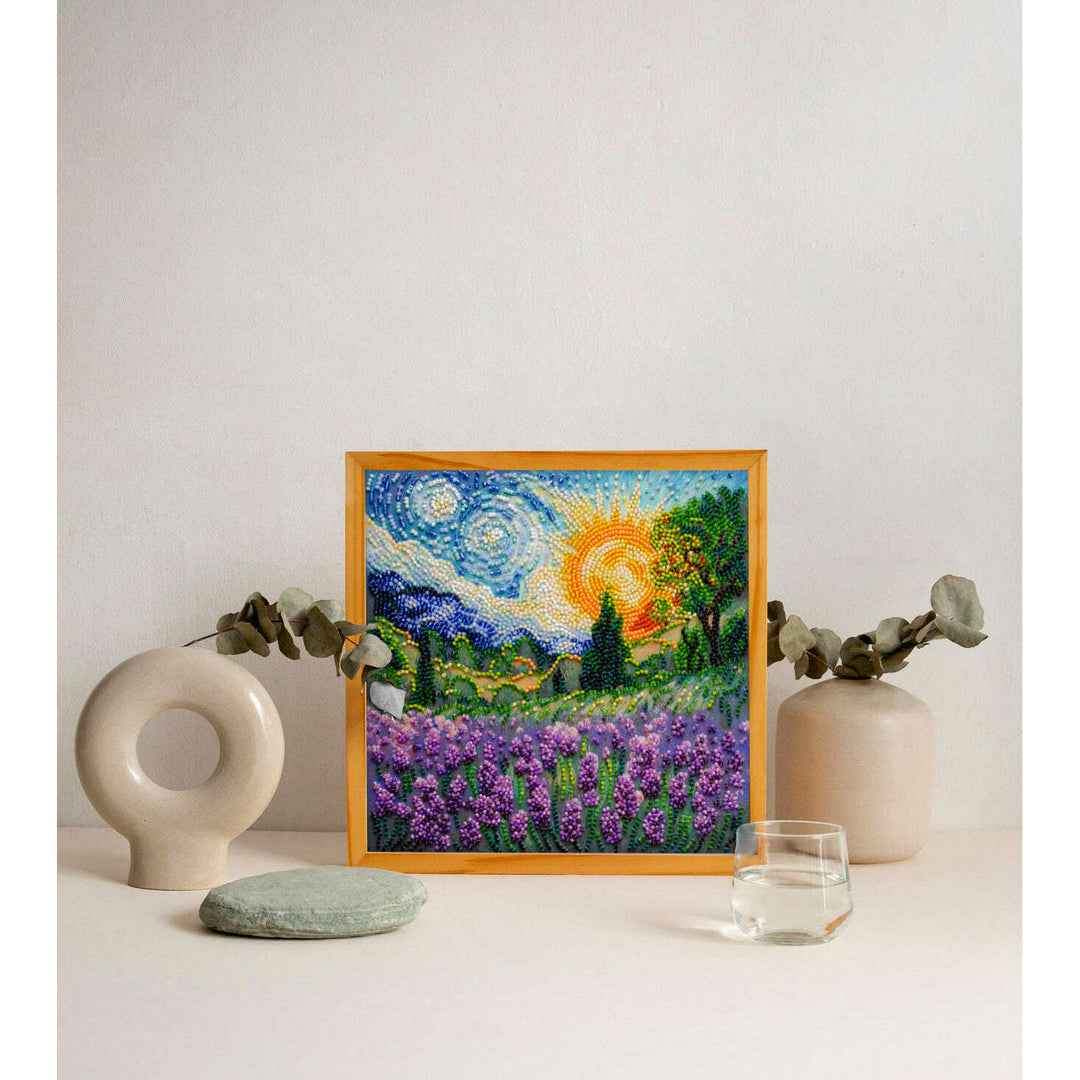 Mid-sized Bead Embroidery kit - Summer memories