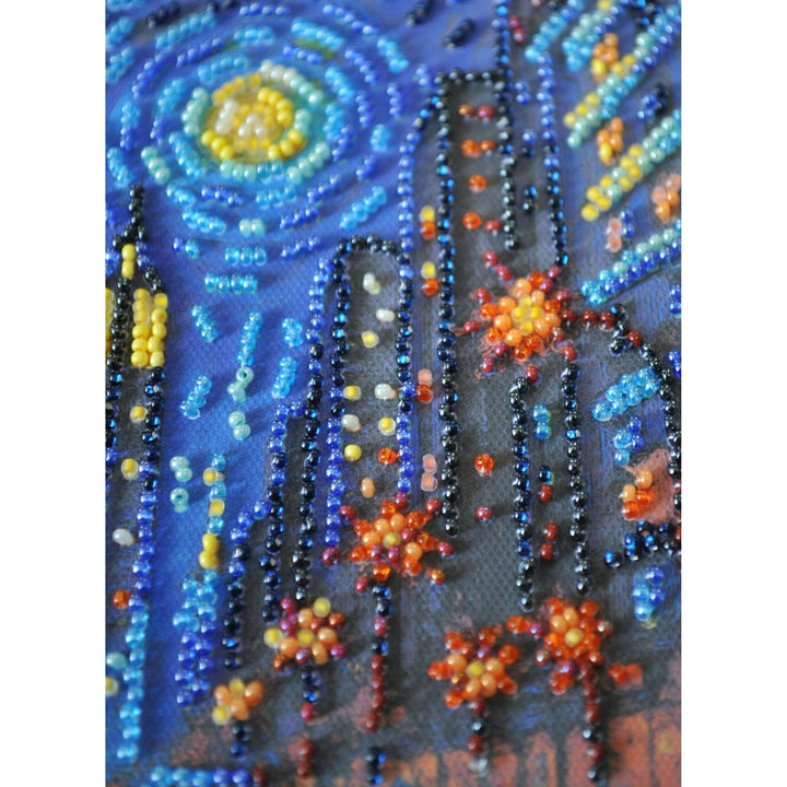Mid-sized bead embroidery kit - The rhythm of life AMB-121