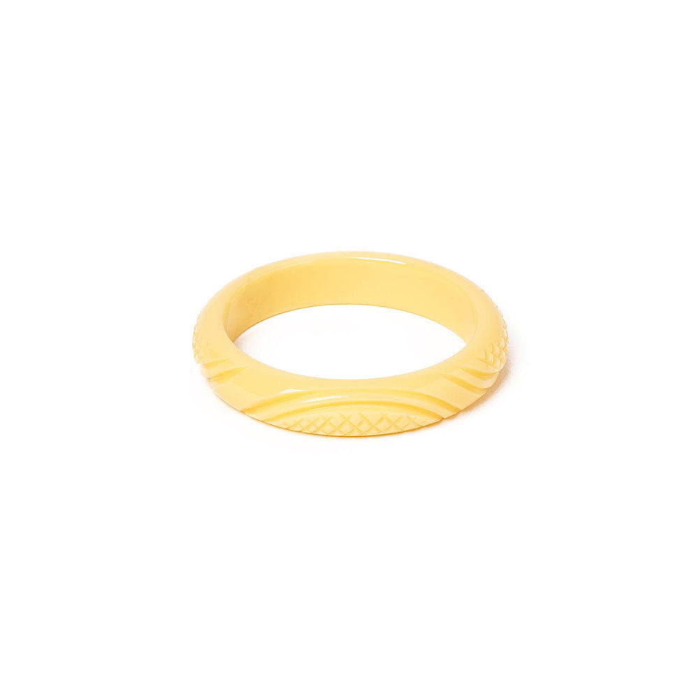 Midi Buttery Heavy Carve Bangle by Splendette image