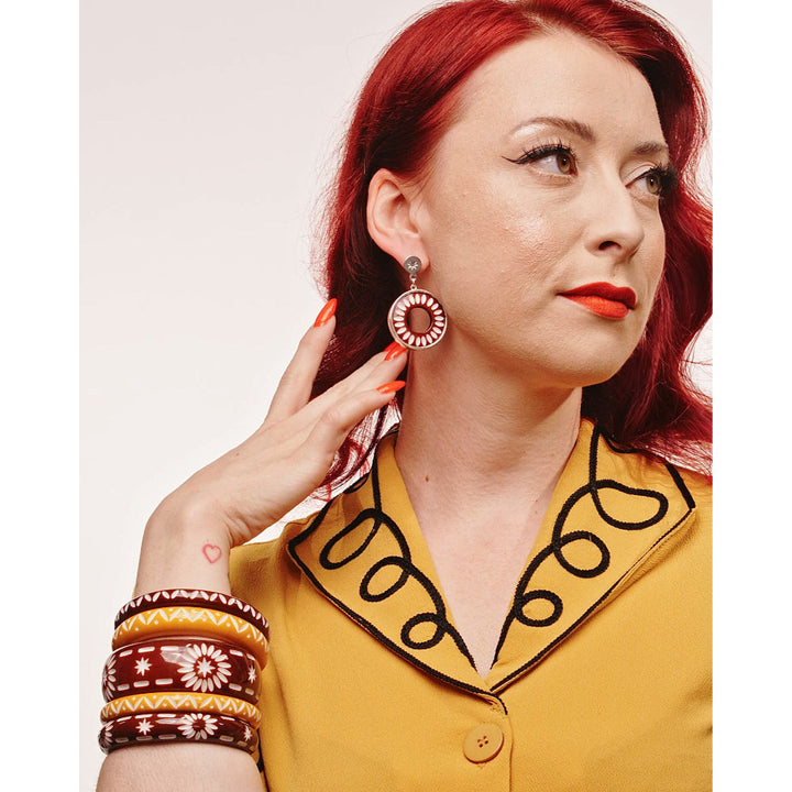 Midi Desert Spacer Bangle by Splendette image 2