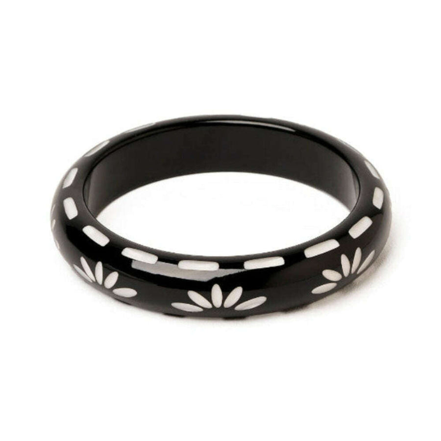 Midi Rebel Black Bangle by Splendette image