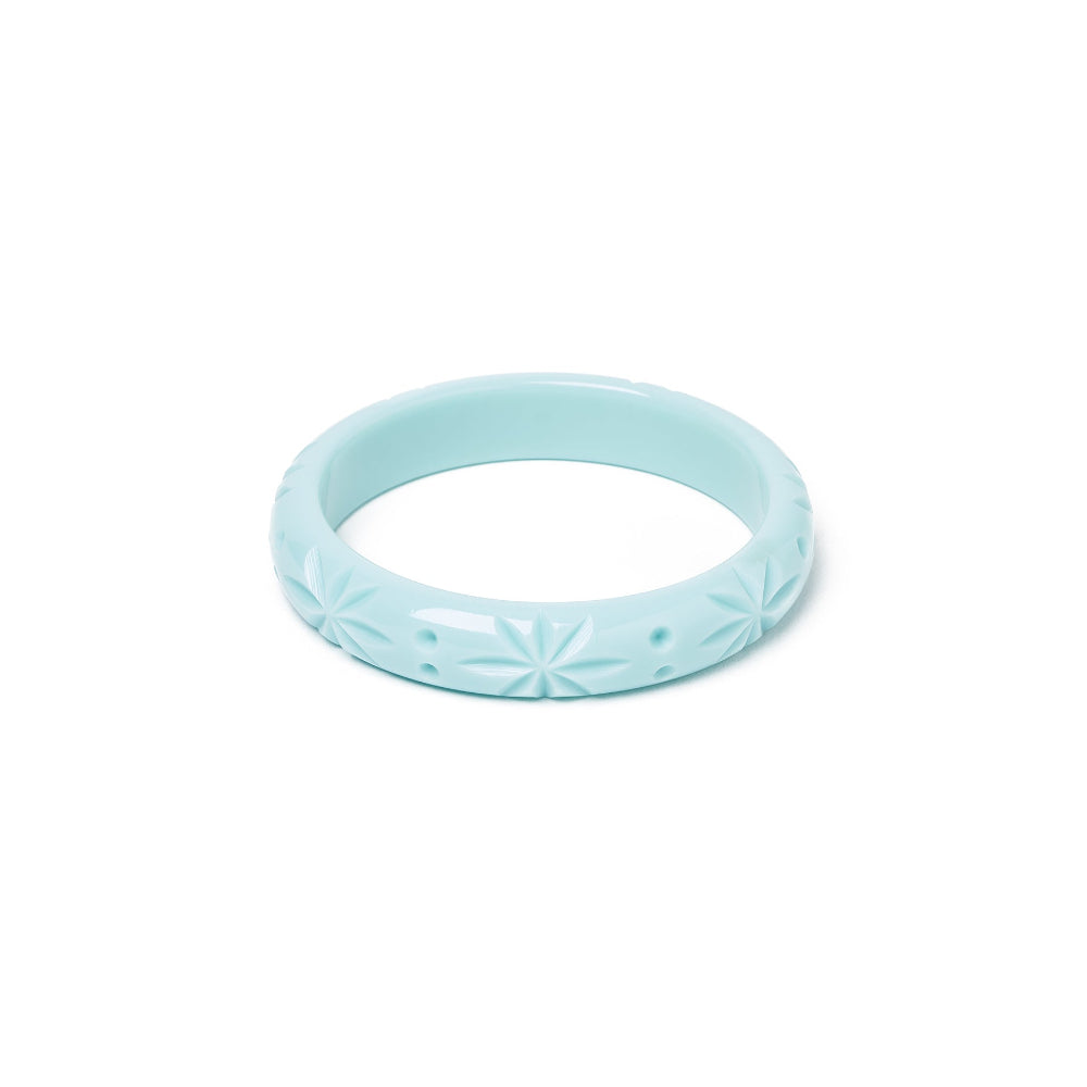 Midi Surf Heavy Carve Bangle by Splendette 