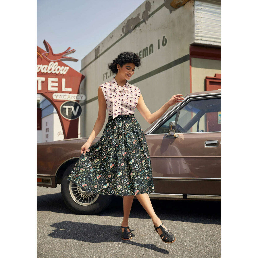 Midnight Doris Skirt