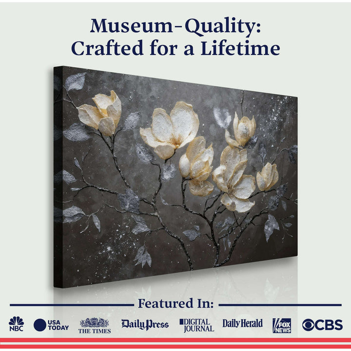 Midnight Magnolias Wall Art