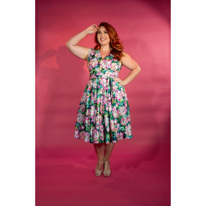 Milan Dress - Water Lily