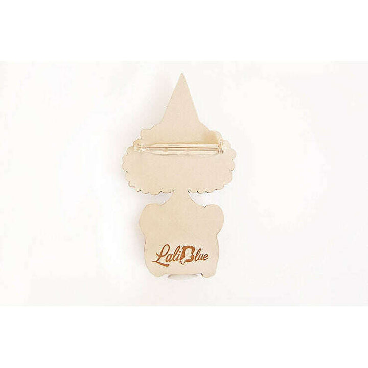 Mime With Cake Brooch by Laliblue