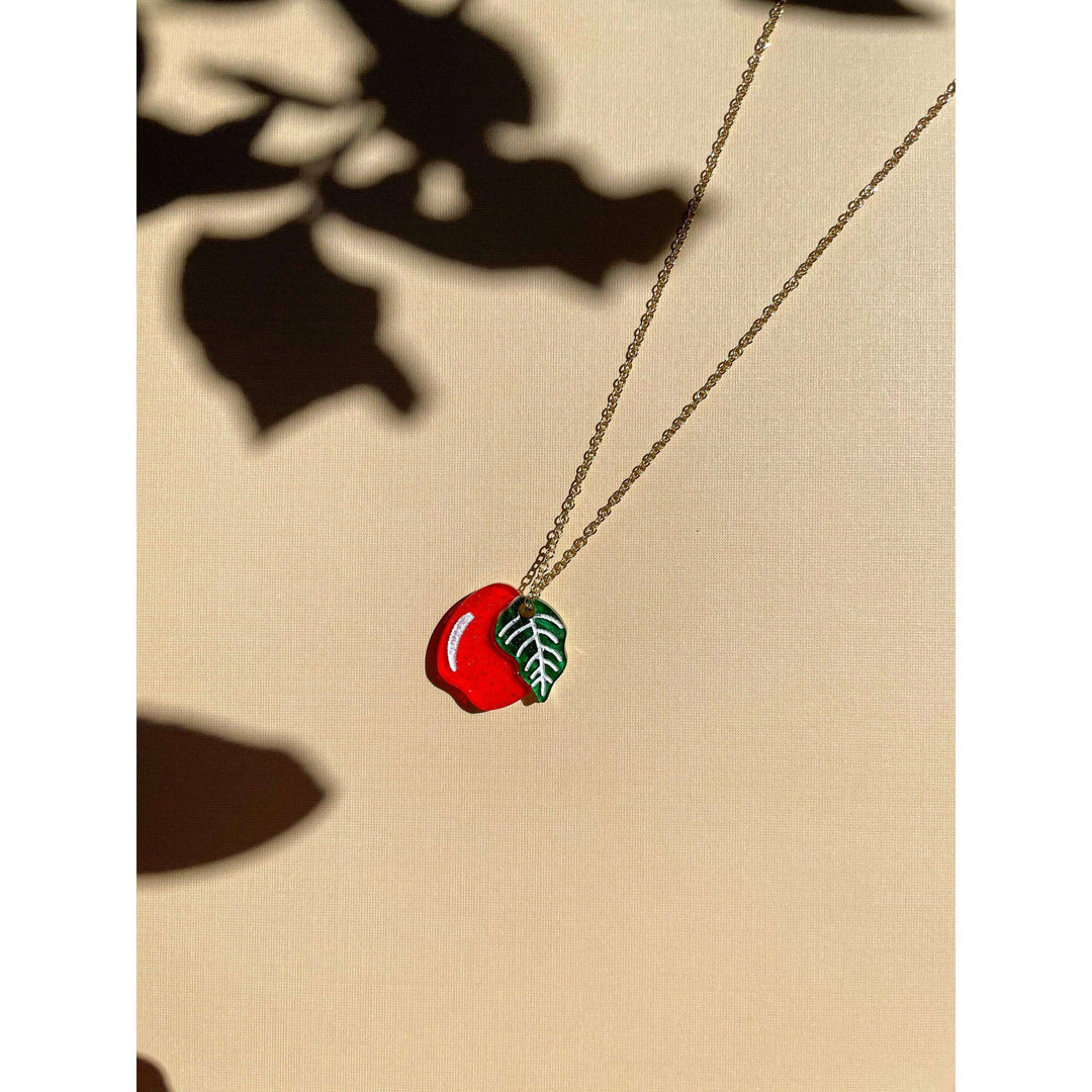 Mini Apple Necklace