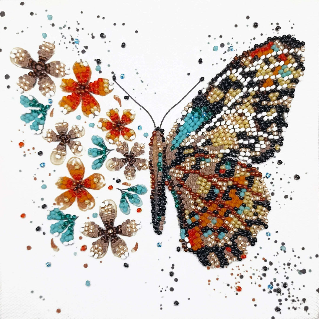Mini Bead embroidery kit - Tigre wings AM-239