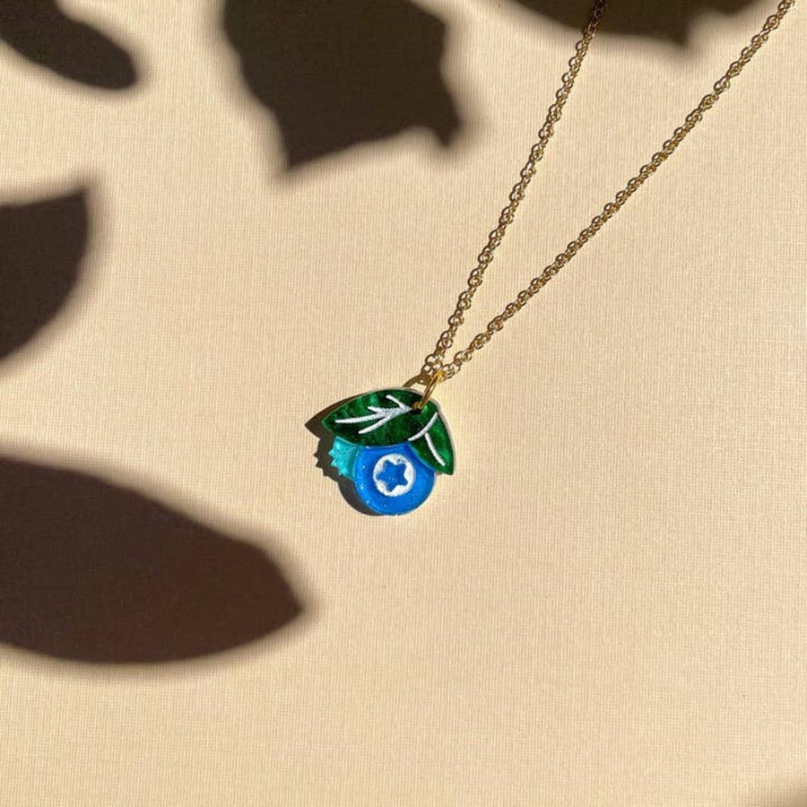 Mini Blueberry Necklace 