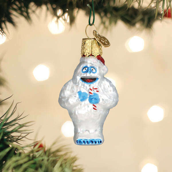 Old World Christmas Mini Bumble Blown Glass Ornament