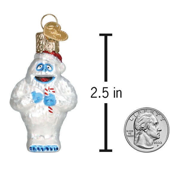 Old World Christmas Mini Bumble Blown Glass Ornament