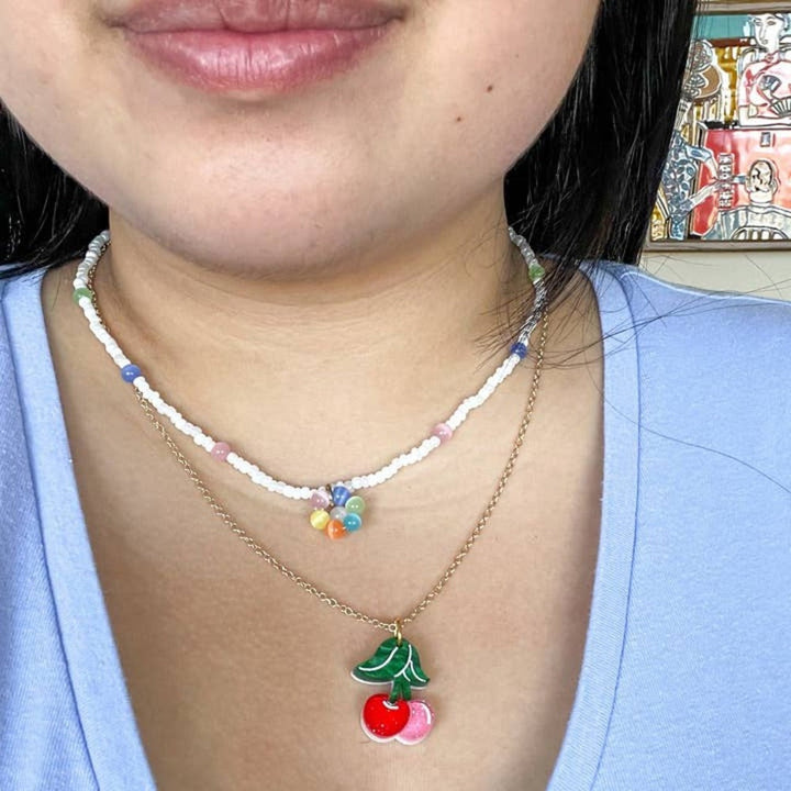Mini Cherry Necklace 1