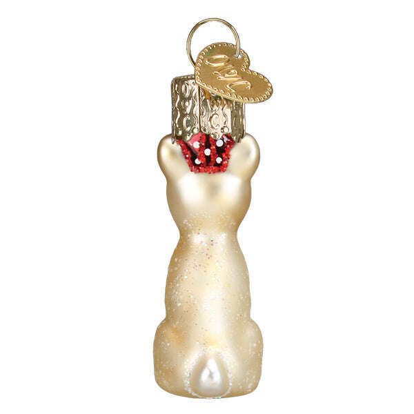 Old World Christmas Mini Clarice Blown Glass Ornament