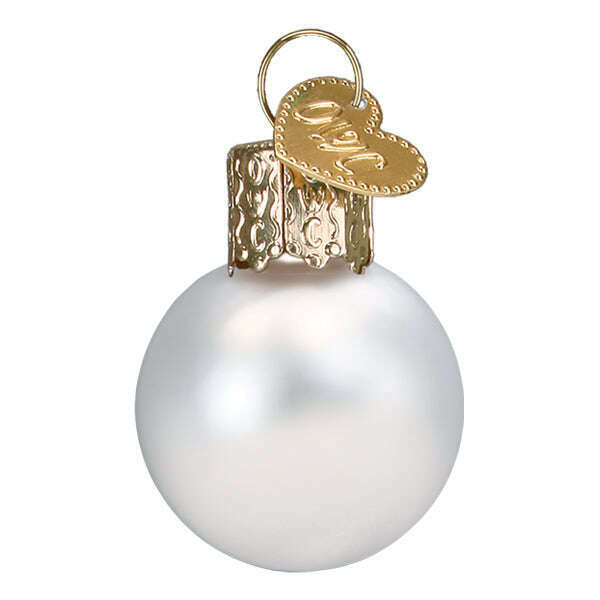 Old World Christmas Mini Evil Eye Blown Glass Ornament