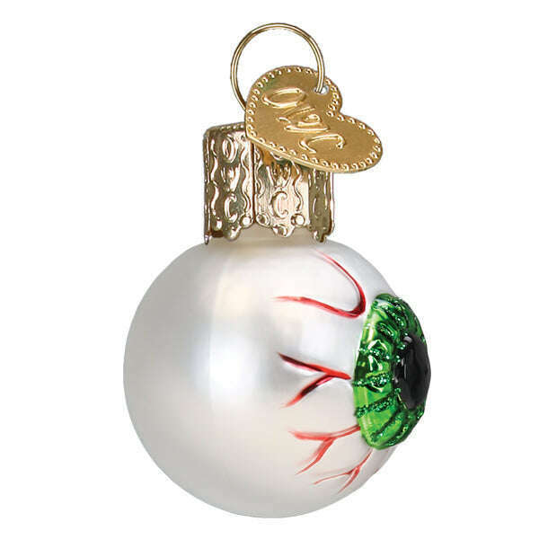 Old World Christmas Mini Evil Eye Blown Glass Ornament