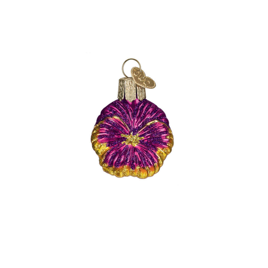 Old World Christmas Mini Garden Blown Glass Ornament Set