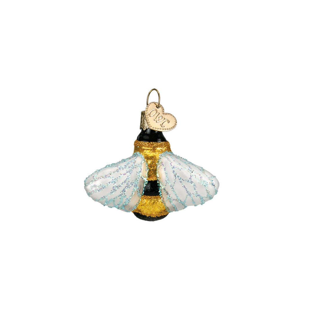 Old World Christmas Mini Garden Blown Glass Ornament Set