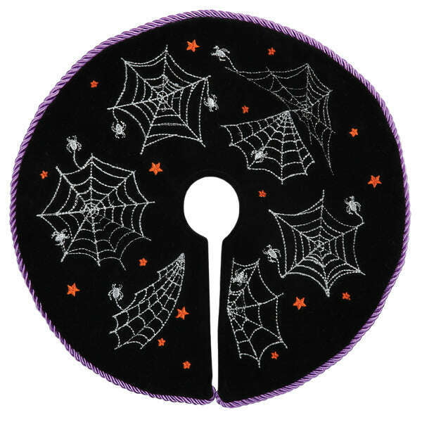 Old World Christmas Mini Halloween Tree Skirt Blown Glass Ornament