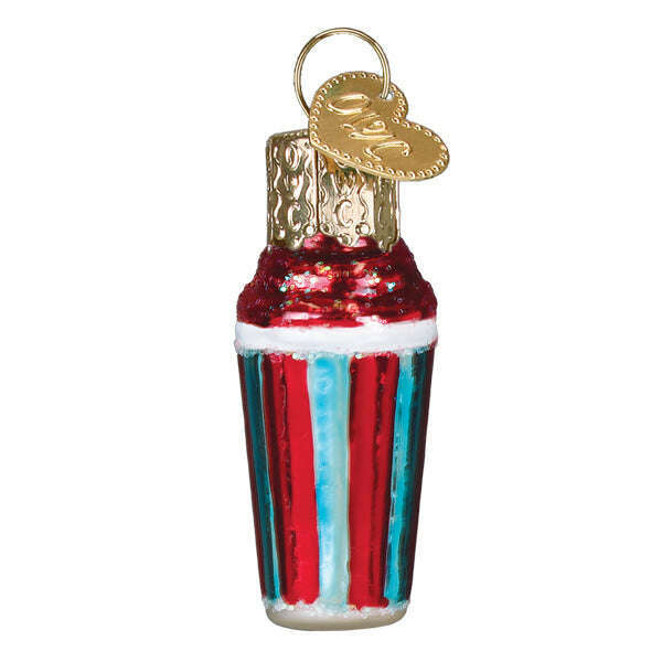 Old World Christmas Mini ICEE Blown Glass Ornament