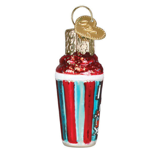 Old World Christmas Mini ICEE Blown Glass Ornament