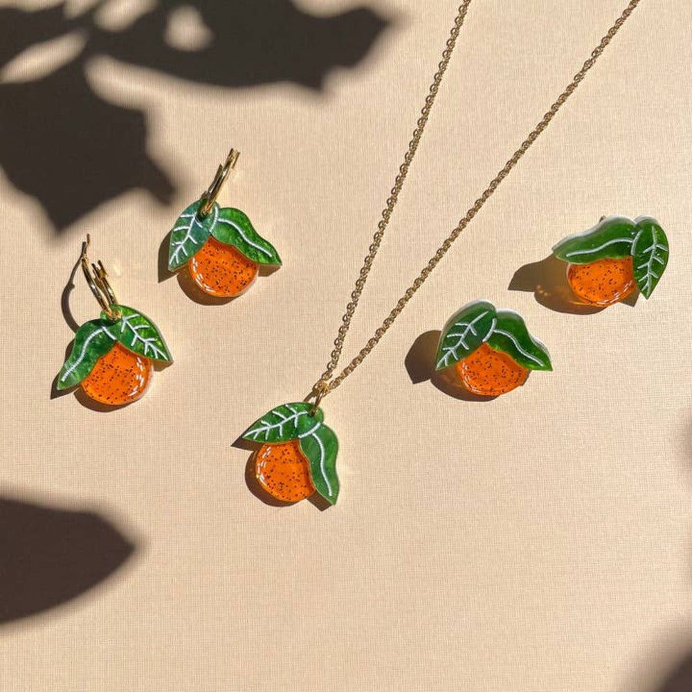 Mini Orange Dangle 3