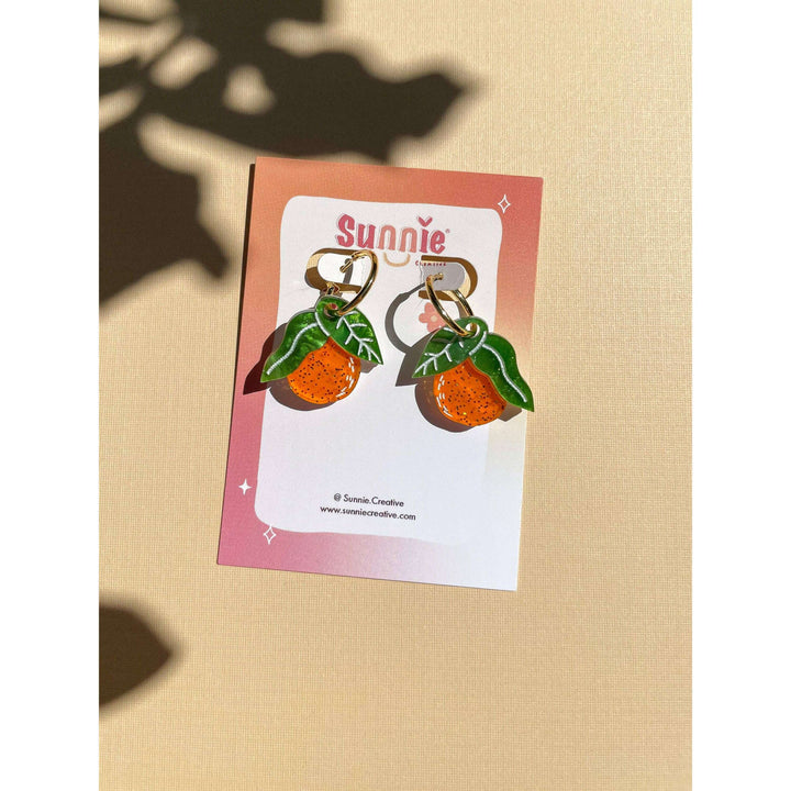 Mini Orange Dangle