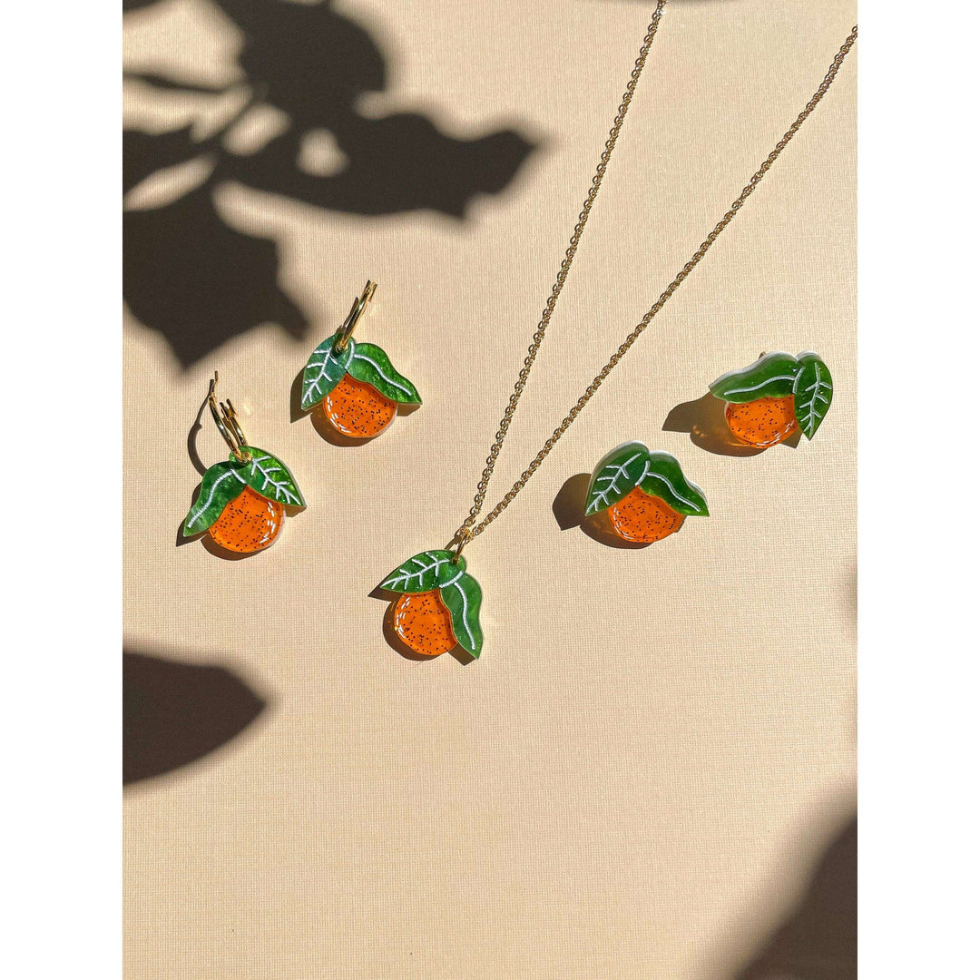 Mini Orange Dangle